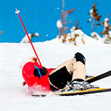 La rotura de menisco, lesión más frecuente en el esquí