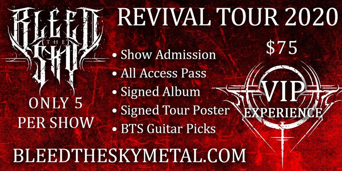 bleed the sky tour