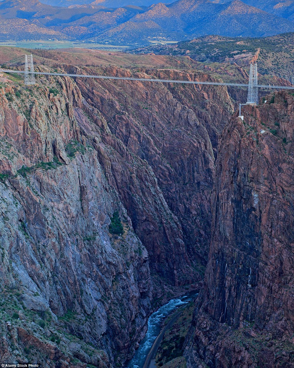 The Royal Gorge Suspension bridge