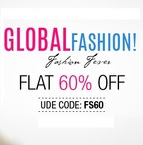 Flat 60% off on Fashion Apparels