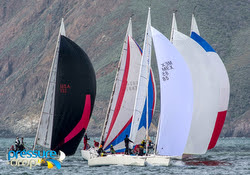 J/105s sailing San Francisco Bay