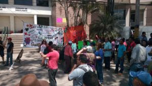 Campamento en apoyo a criminalizados de Guapinol (Tegucigalpa)