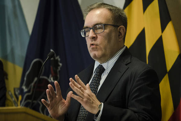 Acting Environmental Protection Agency administrator Andrew Wheeler. (AP Photo/Matt Rourke)