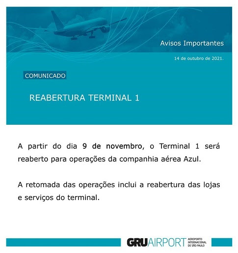 COMUNICADO GRU AIRPORT 1