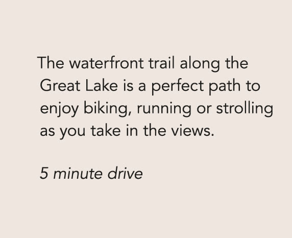 THE WATERFRONT TRAIL