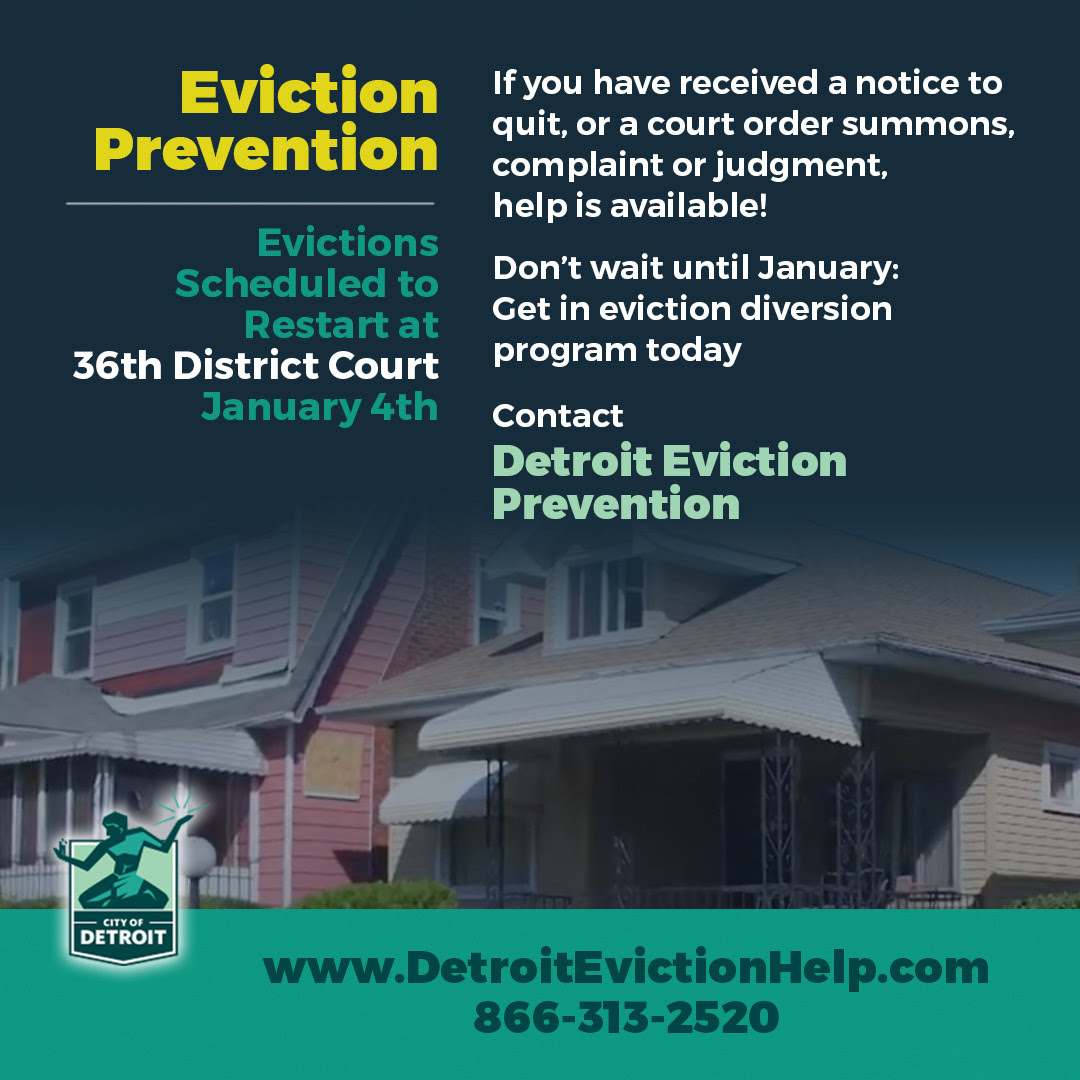 Eviction Prevention Assistance Is Available