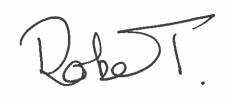 Robert T Signature