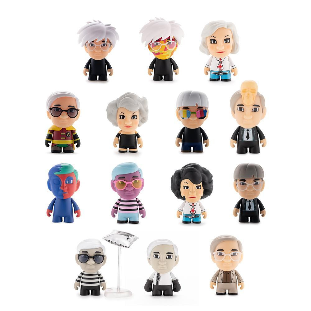 Many Faces of Andy Warhol Mini Figure Series by Kidrobot