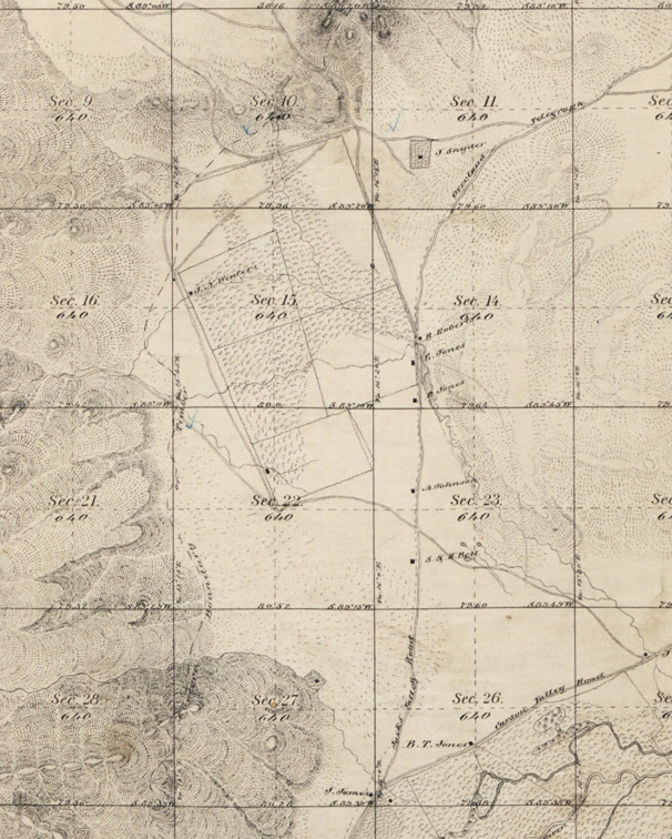 Map of Jacks Valley NV