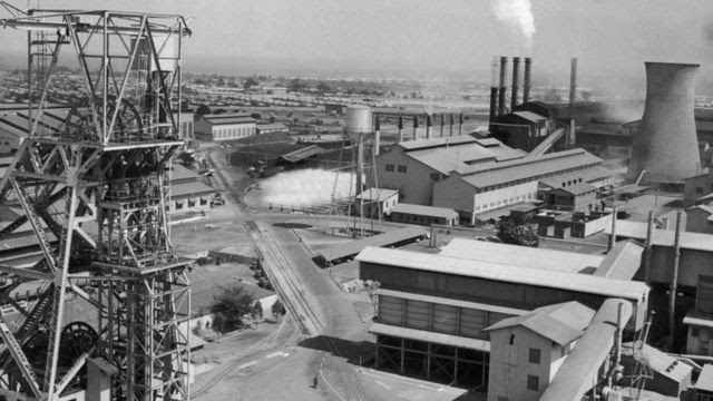 Copper Mine Of Mufulira In Zambia 1964