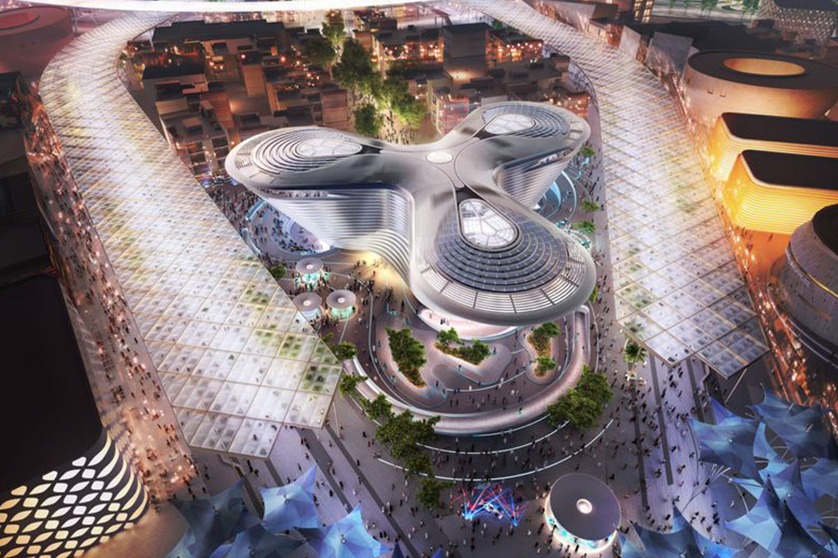 The thematic pavilions of Expo 2020, Dubai