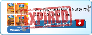 Buy Pop-Tarts Gone Nutty!™ 12 ct., Get 6 ct. Free