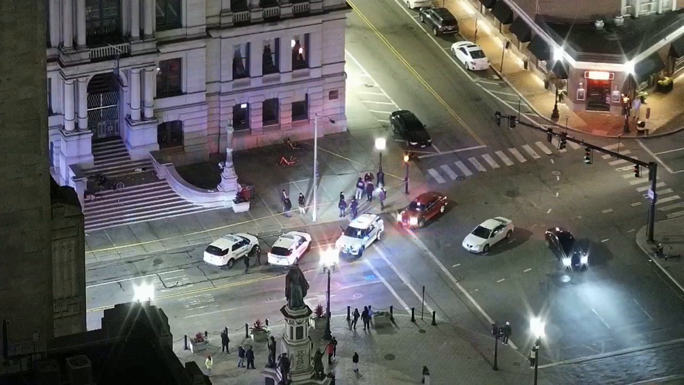  Man stabbed on steps of Providence City Hall