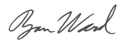 Ryan Ward Signature