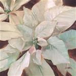 Poinsettia in Mint - Posted on Friday, December 12, 2014 by Elaine Juska Joseph