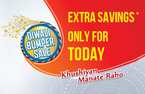 Snapdeal : Diwali Bumper sale ( Only for Today)