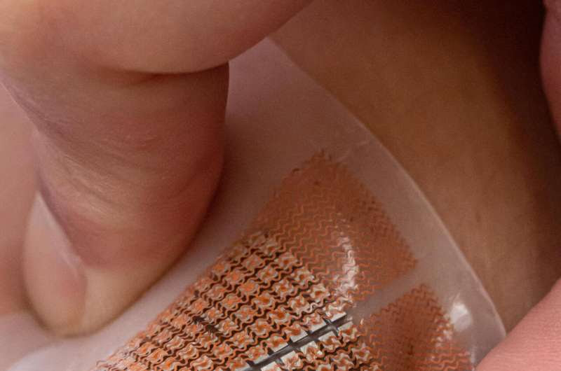 Soft skin patch could provide early warning for strokes, heart attacks