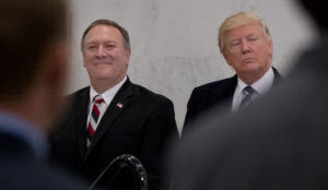 Trump State Department: Tillerson out, Pompeo in