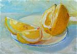 Lemon Light,still life,oil on canvas,5x7,$175 - Posted on Thursday, March 12, 2015 by Joy Olney