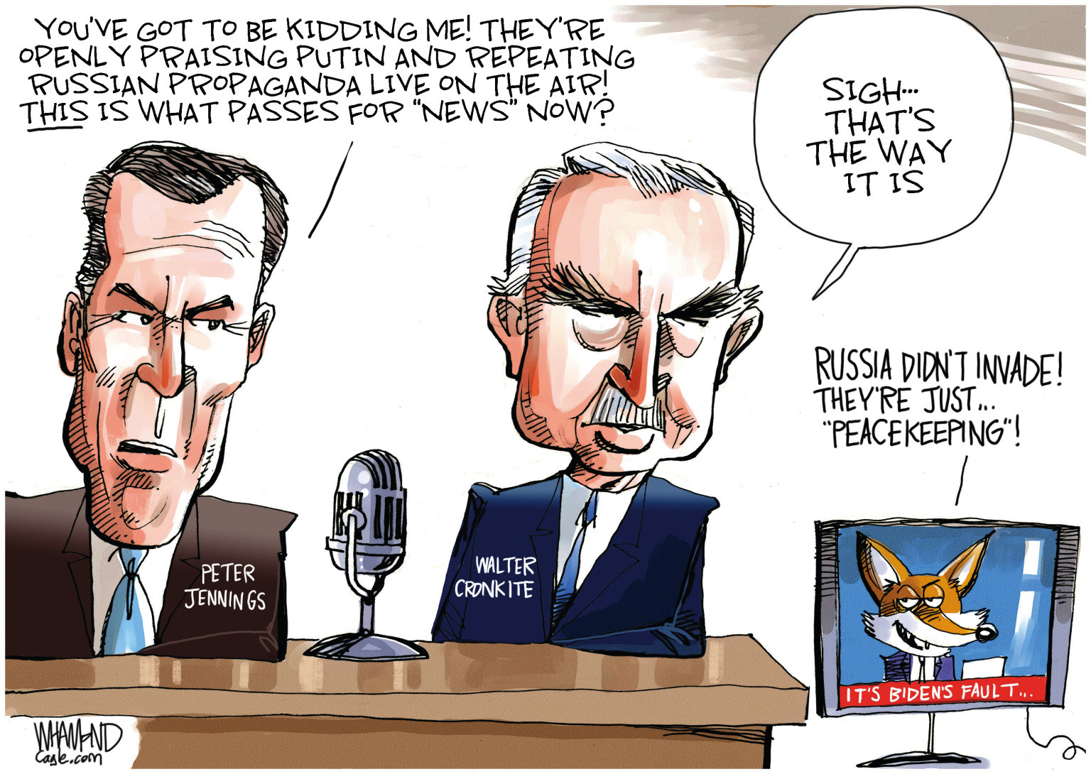 FOX News roots for Putin
