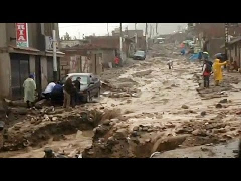 Deslizamientos de tierra en Perú
