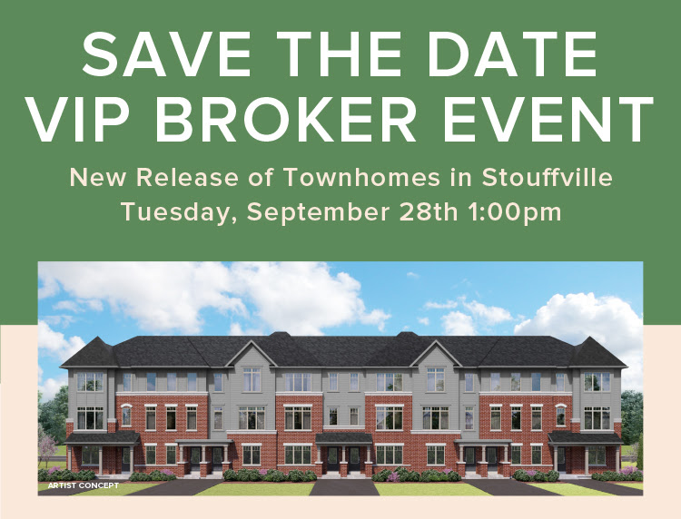 Save the date vip broker event
