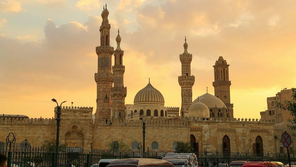 al-Azhar University Mosque in Cairo.
