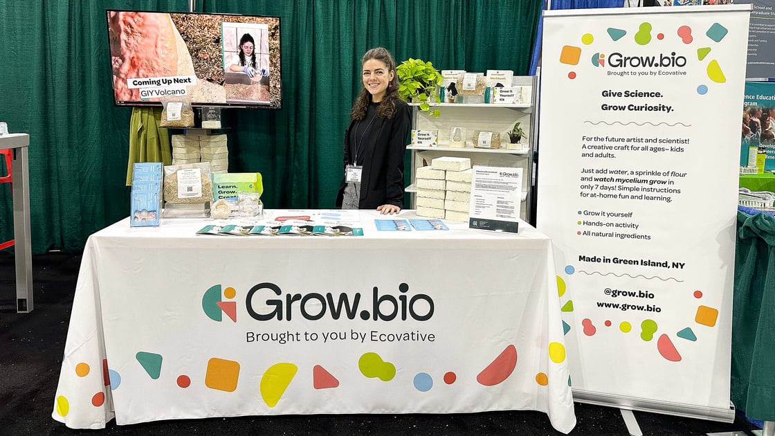 Grace K. at NSTA Conference for GrowBio
