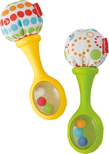Fisher-Price BLT33 Rattle and Rock Maracas Musical Toy