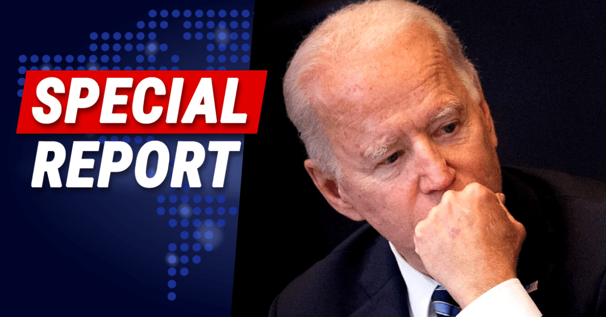 New Report Shakes Up Washington Swamp - It Just Blew a Gaping Hole in Biden's Titanic