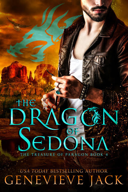 The Dragon of Sedona, Genevieve Jack, paranormal romance, dragon shifters