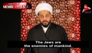 Muslim cleric: “The Jews are the enemies of mankind. The Jews are the enemies of Islam.”