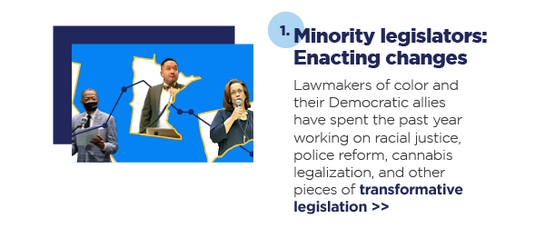 1. Minority legislators: Enacting changes