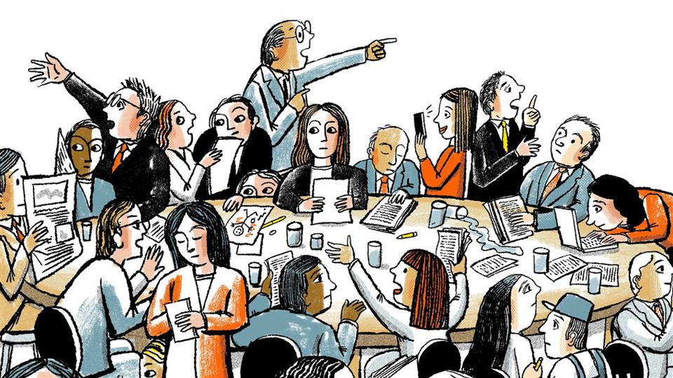 Image result for boring meeting