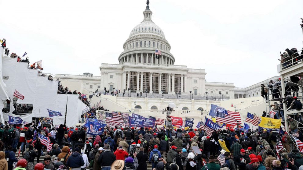 Rioters at Capitol Hill Rioters at Capitol Hill