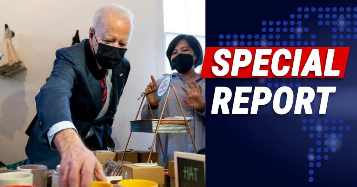 Biden's Empty Schedule Leaks - Then Joe Is Found Buying 2 Strange Things In D.C.