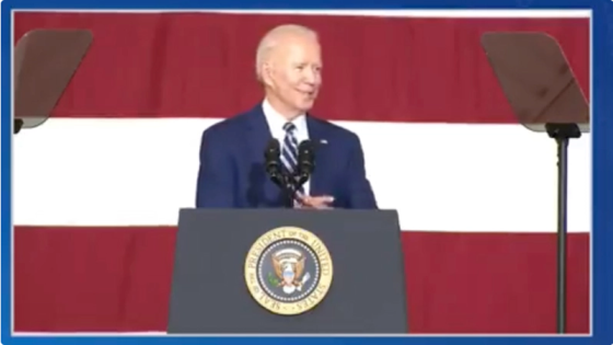 Creepy Joe Biden Flirts with Young Girl During Speech: Looks 19 “With Her Legs Crossed” Image-1748