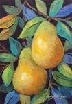 Two Pears - Posted on Monday, March 30, 2015 by Nancy F. Morgan