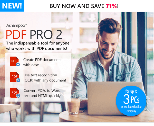 71% Off Ashampoo PDF Pro 2 Coupon Promo