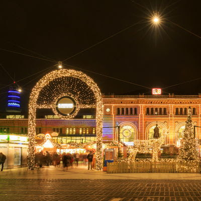 Hannover Christmas Market Main Station c) Hannover Marketing und Tourismus GmbH Lars Gerhardts