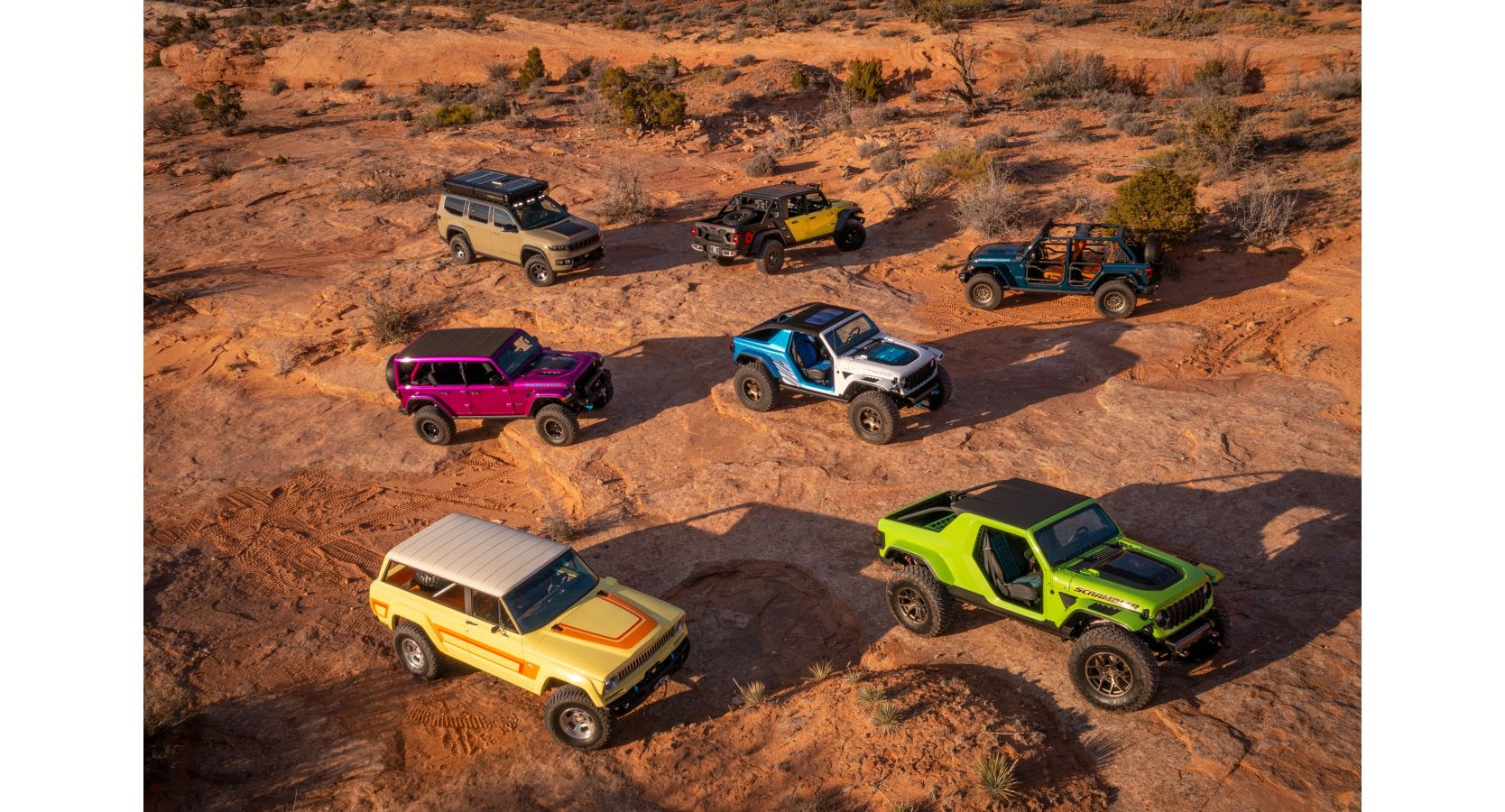 La marca Jeep® recorre los caminos en el 57° Easter Jeep® Safari con una colección de nuevos Concepts