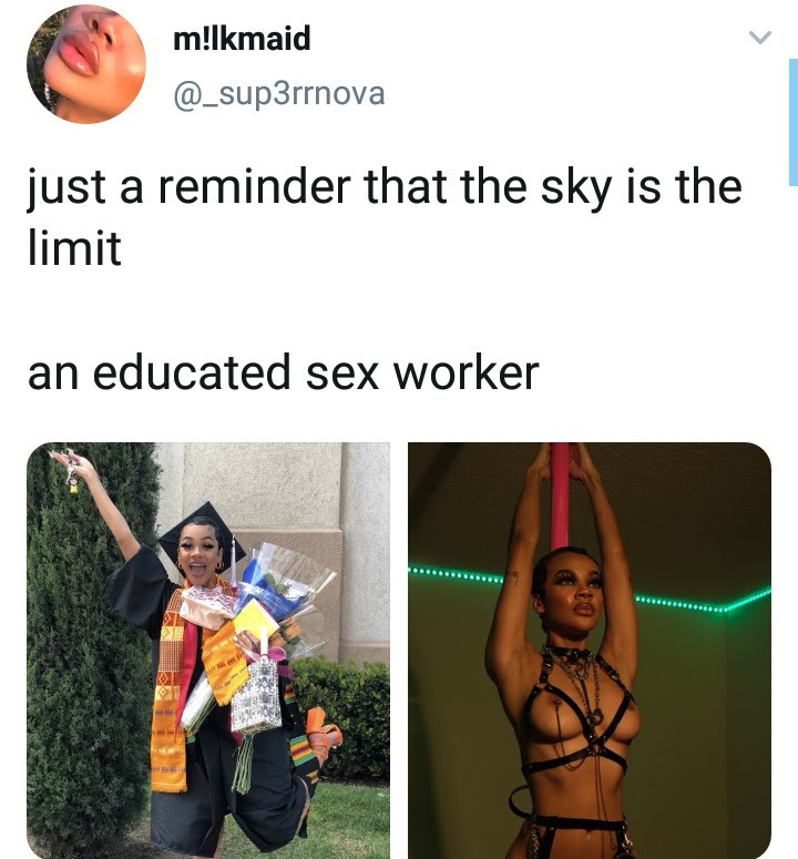 Educated sex worker rejoices as she graduates but makes it clear she