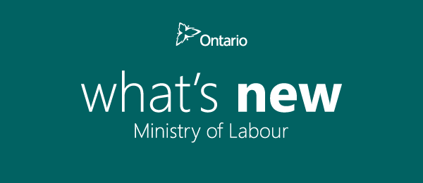 What's New - Ministry of Labour