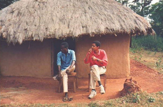 Barack Obama, quê nội, Kenya, thời trai trẻ