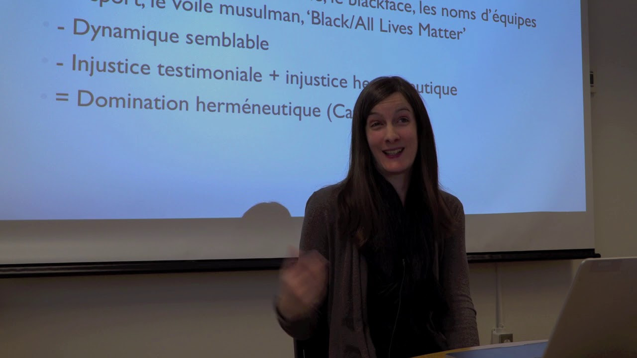 Amandine Catala - CELAT - « Injustice épistémique et agentivité politique.  » - YouTube