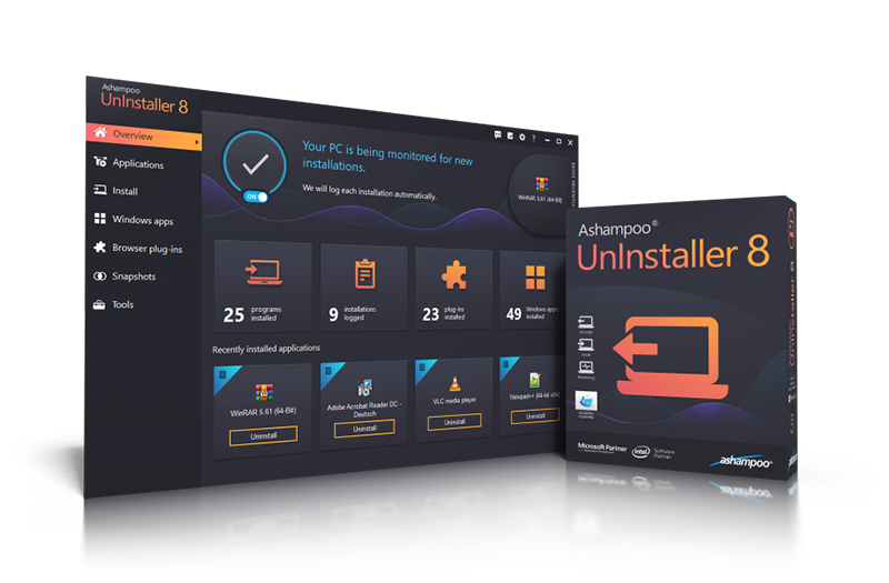 ashampoo uninstaller 8 license key