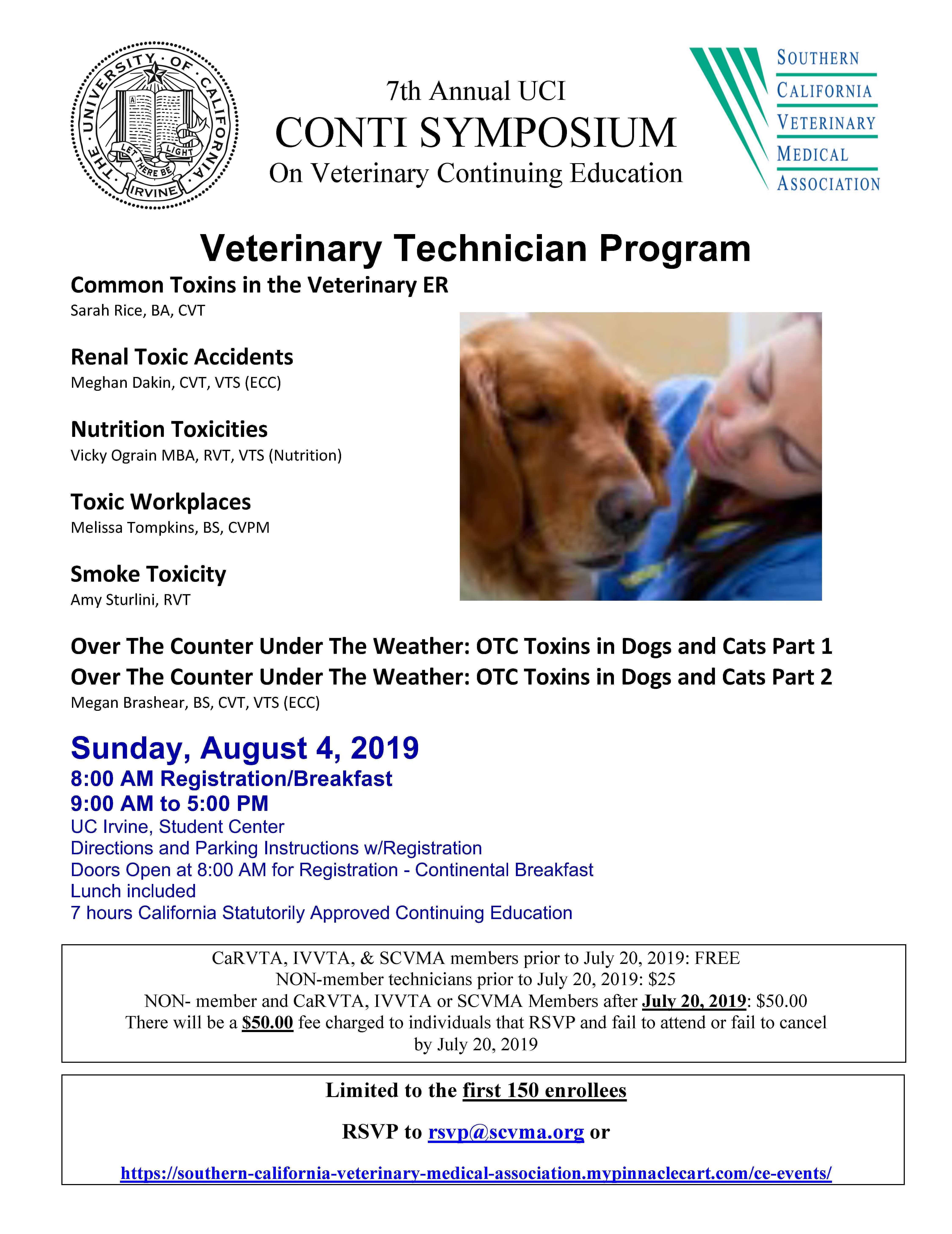 California Registered Veterinary Technicians Association SCVMA 7th