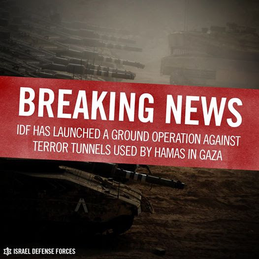 Szárazföldi hadművelet a Gázai övezetben,a biztonsági...