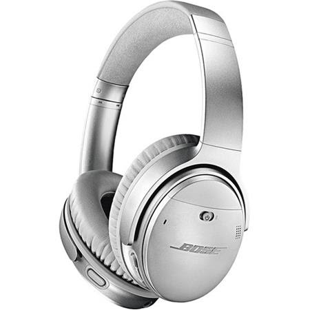 QuietComfort 35 Wireless Headphones II with Microphone, Noise Cancelling, Silver