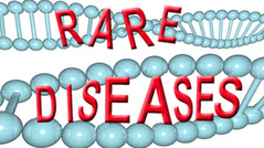 rare diseases with DNA in the background
